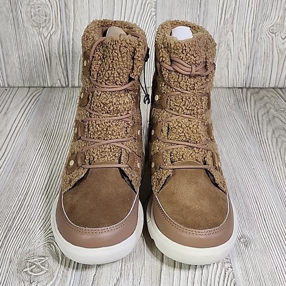 Sorel Explorer II Joan Cozy Boot Delta/Fawn Womens Size 7 NEW - Picture 4 of 16